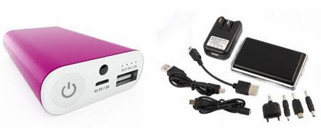 DC5V Dual Port Power Bank Charger Supply Application