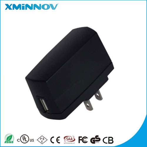 Customized AC-DC 12V 0.5A IVP1200-0500 Portable Power Adapter UL