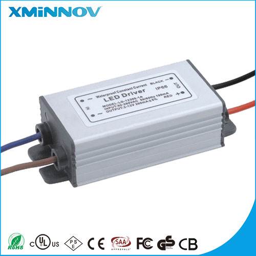 Waterproof Electronic LED Driver Downlight  LED driver  DC24V 1A  switching power Adqapter with CE ROHS CCC